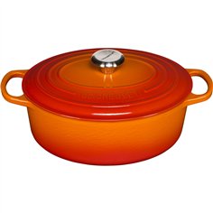 Le Creuset Signature casseruola ovale 29 cm arancio