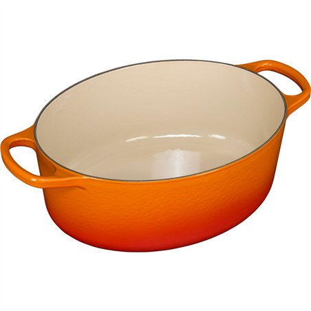 Le Creuset Signature casseruola ovale 29 cm arancio