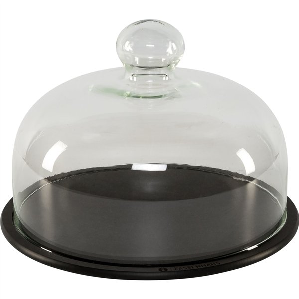 Zassenhaus Käseglocke mit Glas- deckel 23 cm