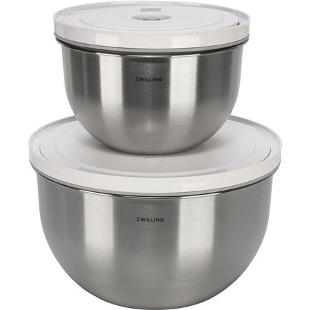 Zwilling Fresh&Save Bowl Vakuum Starter-Set 9.tlg. Edelstahl