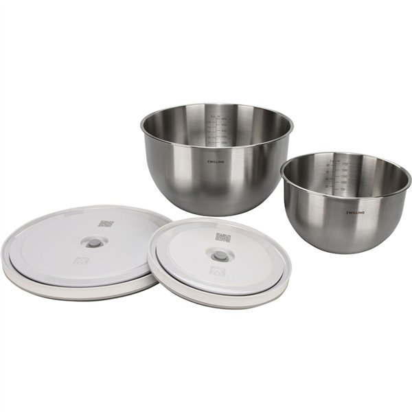Zwilling Fresh&Save Bowl Vakuum Starter-Set 9.tlg. Edelstahl
