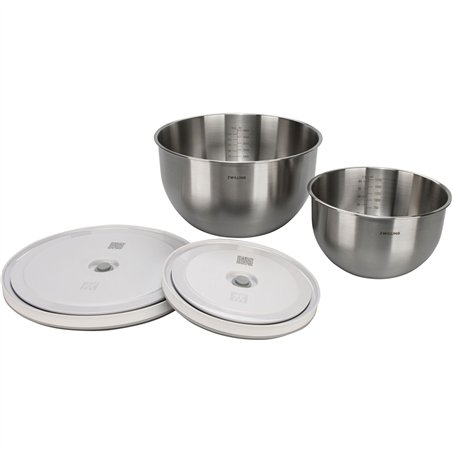 Zwilling Fresh&Save Bowl Vakuum Starter-Set 9.tlg. Edelstahl