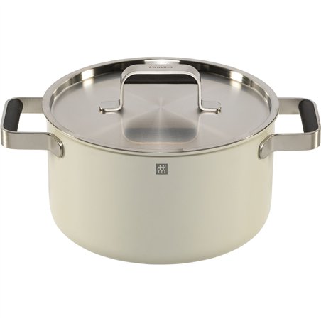 Zwilling Pure Cookware Set 5-pieces 18/10 elfenbeinfarben
