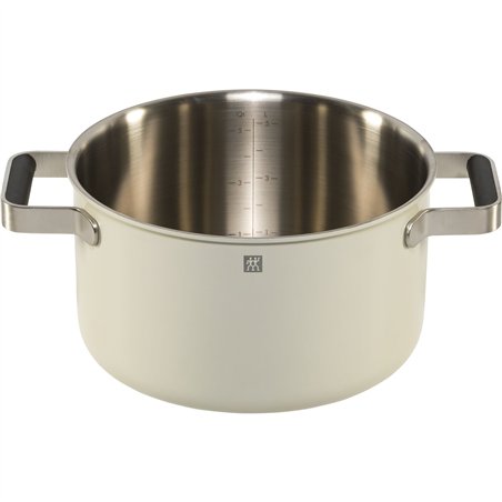 Zwilling Pure Cookware Set 5-pieces 18/10 elfenbeinfarben