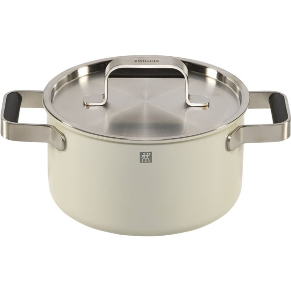Zwilling Pure Cookware Set 5-pieces 18/10 elfenbeinfarben