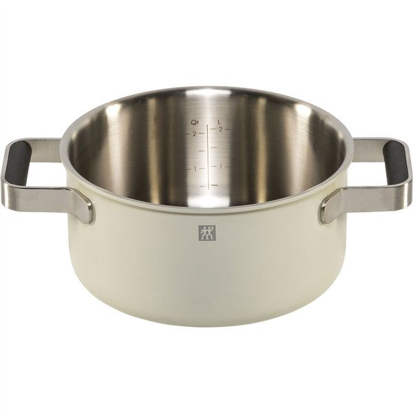 Zwilling Pure Cookware Set 5-pieces 18/10 elfenbeinfarben