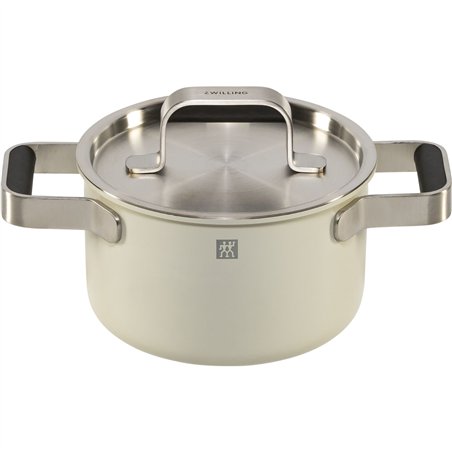 Zwilling Pure Cookware Set 5-pieces 18/10 elfenbeinfarben