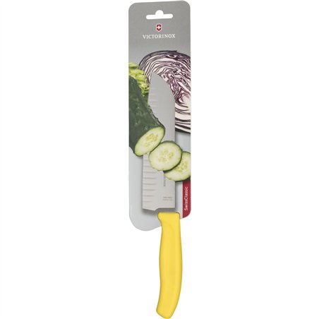 Victorinox Swiss Classic coltello santoku 17cm giallo