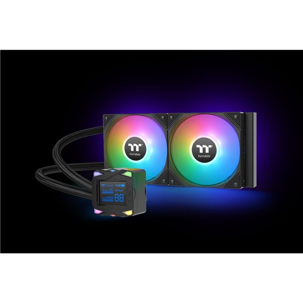 Thermaltake LA240-S ARGB Sync AIO raffreddam. a liquido nero