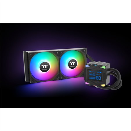 Thermaltake LA240-S ARGB Sync AIO raffreddam. a liquido nero