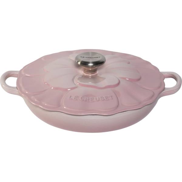 Le Creuset Gourmet-Profitopf Blume 26 cm shell pink