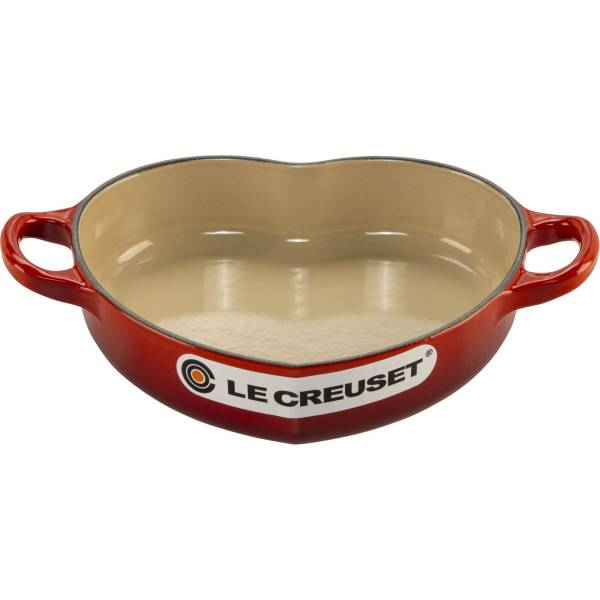 Le Creuset Gourmet-Profitopf Heart 20 cm Cerise