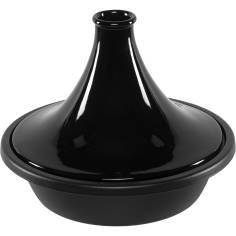 Le Creuset Tajine 31 cm schwarz