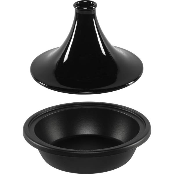 Le Creuset Tajine 31 cm schwarz