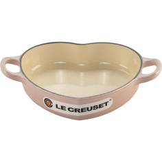 Le Creuset Gourmet-Profitopf Heart 20 cm Shell Pink 2
