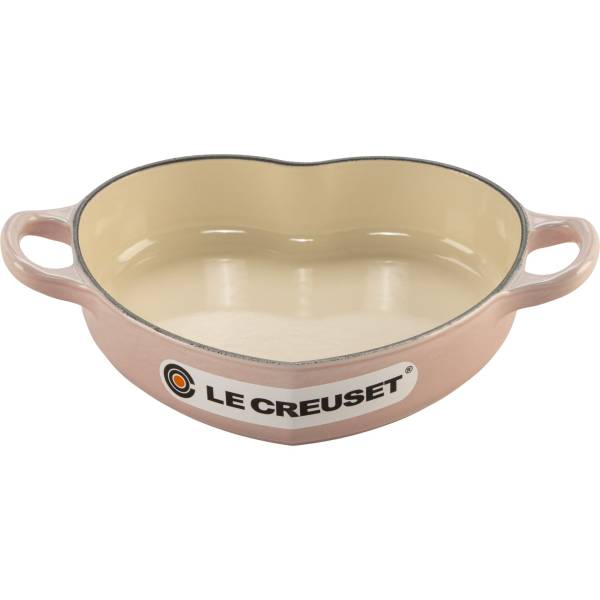 Le Creuset Gourmet-Profitopf Heart 20 cm Shell Pink