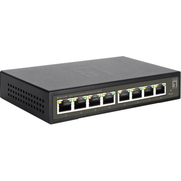 Level One GES-2108P 8-Port Gigabit PoE Switch