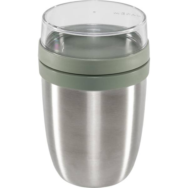 Mepal Thermo-Lunchpot Ellipse Edelstahl Nordic Sage 500+200ml