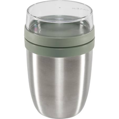 Mepal Thermo-Lunchpot Ellipse Edelstahl Nordic Sage 500+200ml