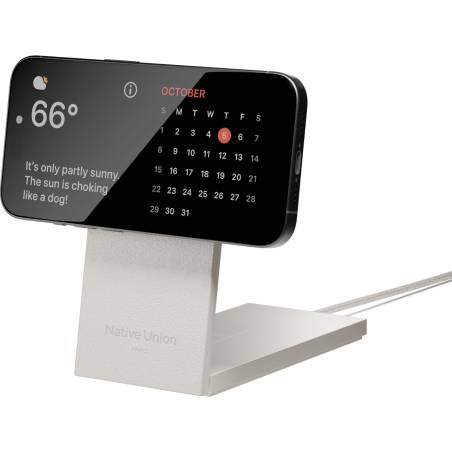 Native Union Rise 2-in-1 Qi2 Magn. Wireless Charger Sandstone