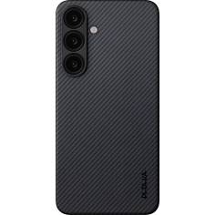 Pitaka Ultra-Slim Case for Samsung S25 Black/Grey Twill
