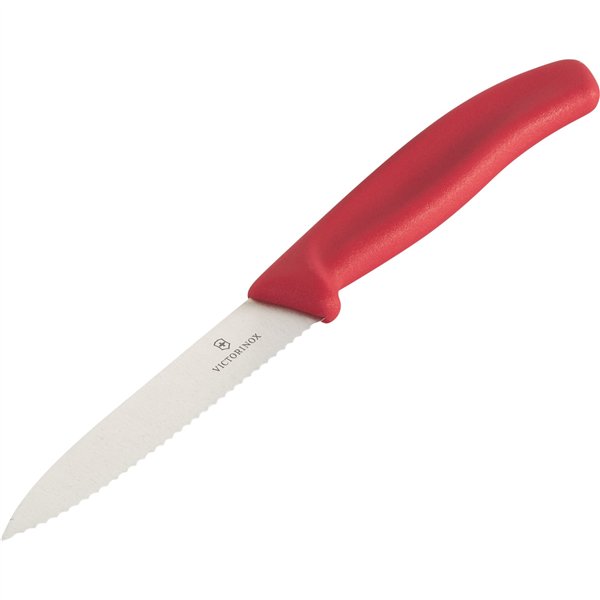 Victorinox Swiss Classic 10cm Gemüsemesser rot