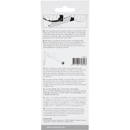 Victorinox Messerschärfer grau