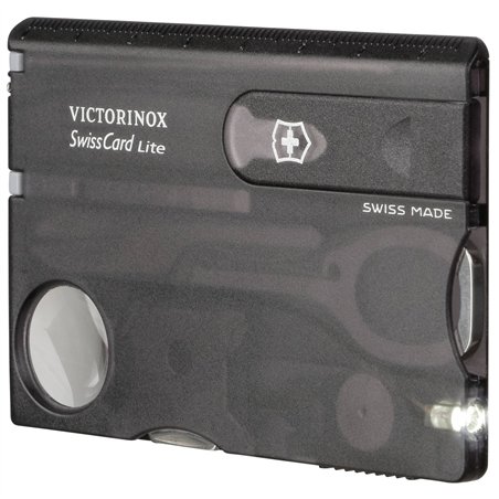 Victorinox SWISSCARD LITE nero trasparente