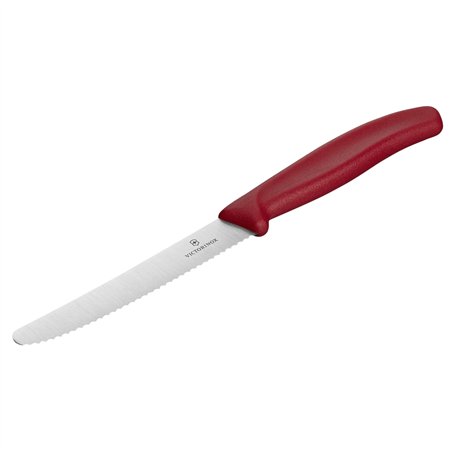 Victorinox Swiss Classic set coltello verdure 6 pz. rosso