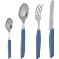 Victorinox Swiss Modern set di posate 24 pz. blu