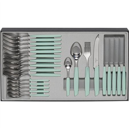 Victorinox Swiss Modern set di posate 24 pz. verde menta