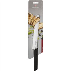 Victorinox Swiss Modern coltello da pane nero 22 cm