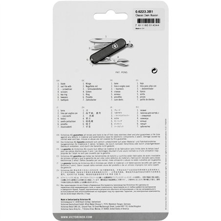 Victorinox Classic SD G nero