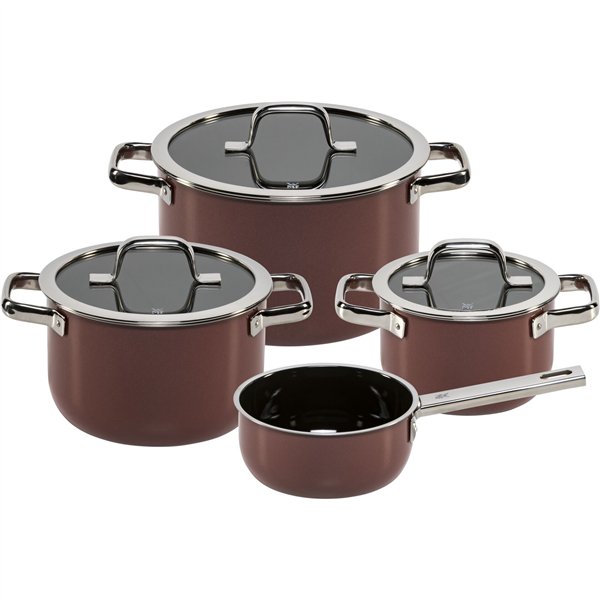 WMF Fusiontec Mineral Pro Rose Quartz Topfset 4-tlg.