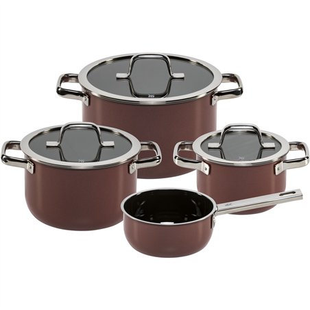 WMF Fusiontec Mineral Pro Rose Quartz Topfset 4-tlg.