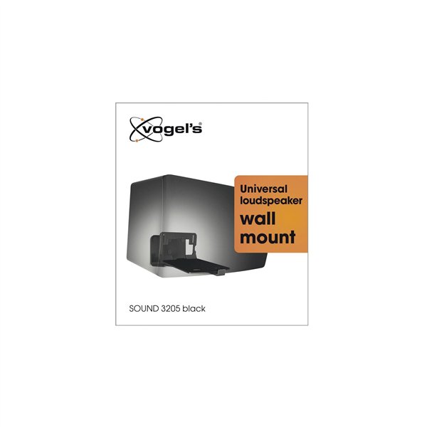 Vogels Sound 3205 supporto per parete L nero