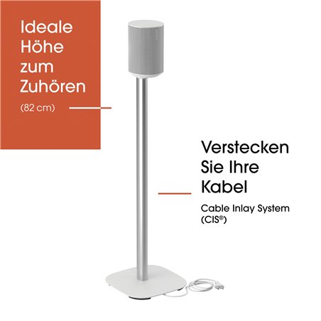 Vogels piedistallo per altoparl. Sonos Era 100 W bian. SFS 4113