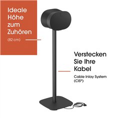 Vogels piedistallo per altoparl. Sonos Era 300 B nero SFS 4133 2