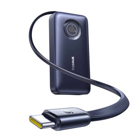 Baseus EnerCore CR11 Retractable 10000mAh 45W Cosmic Black