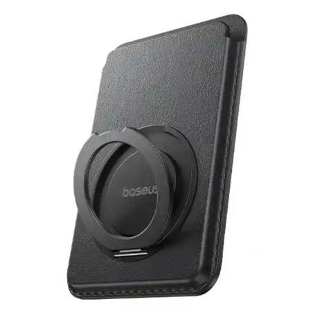 Baseus MagPro 3 Magnetic Wallet Stand Cosmic Black
