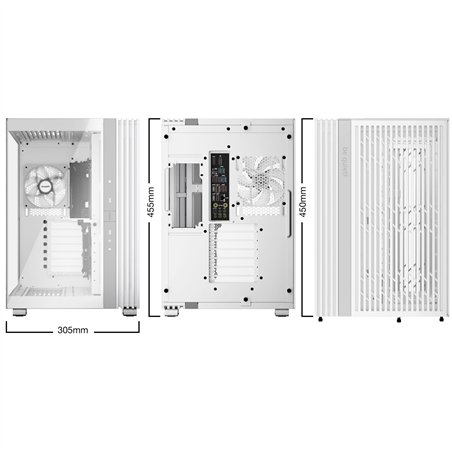 be quiet! LIGHT BASE 600 LX White Gehäuse