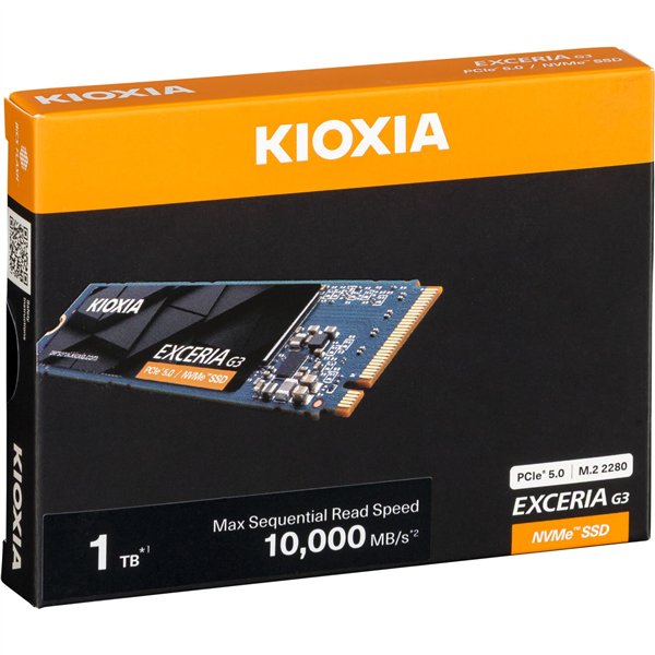 KIOXIA EXCERIA G3            1TB M.2 2280 PCIe 5.0   LVC10Z001TG