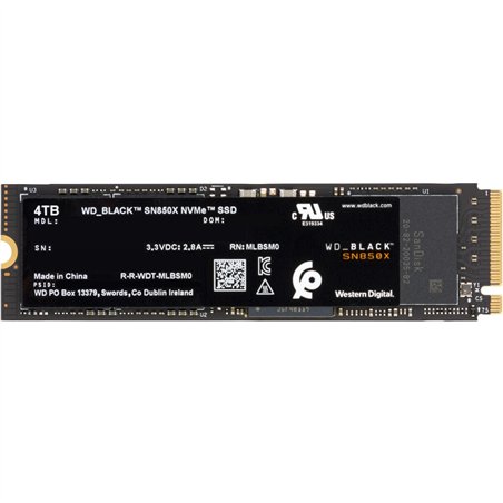 Western Digital nero SSD 4TB SN850 NVMe           WDS400T2X0E