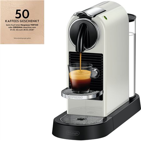 Nespresso Citiz EN 167.W by Deloghi, bianco