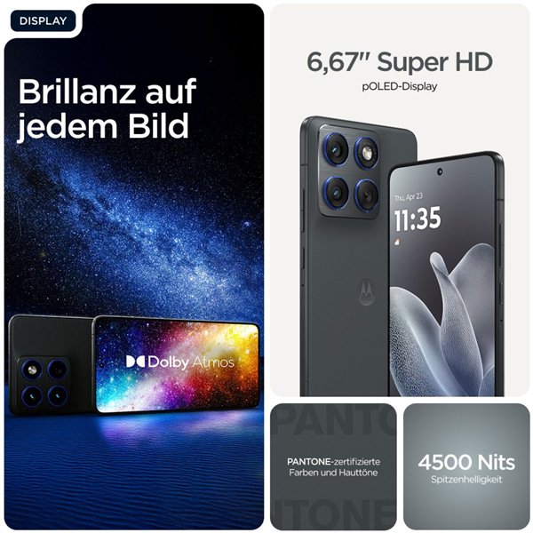 Motorola edge 70 12GB+512GB PANTONE gadget gray