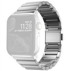 Nomad Strap Stainless Steel silver V2 42/44/45/49mm