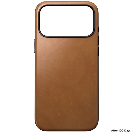 Nomad Modern Leather Case iPhone 17 Pro Max English Tan