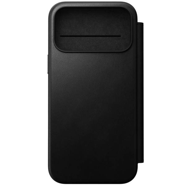 Nomad Modern Leather Folio iPhone 17 Pro Max Black