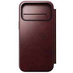 Nomad Modern Leather Folio iPhone 17 Pro Max Burgundy H.