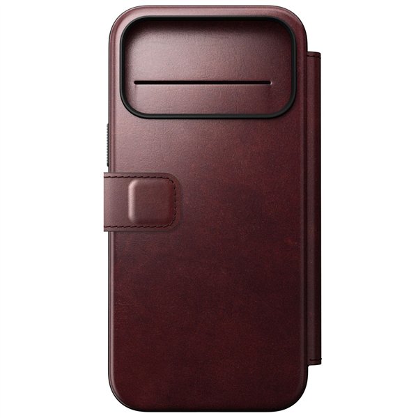 Nomad Modern Leather Folio iPhone 17 Pro Max Burgundy H.